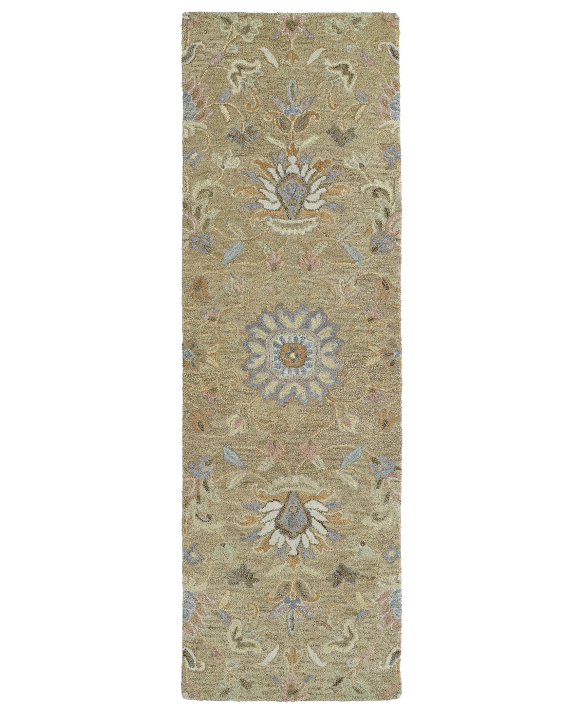 Kaleen Helena 3207-82 Light Brown 2'6in x 8' Runner Rug - Lt. Brown