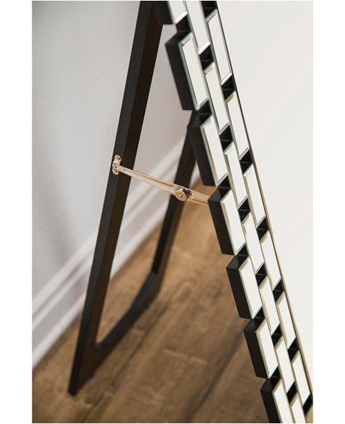 Abbyson Living Jericho Chain Link Standing Floor Mirror ...