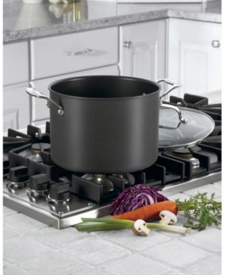 Chefs Classic Hard Anodized 8-Qt. Stockpot w/ Cover