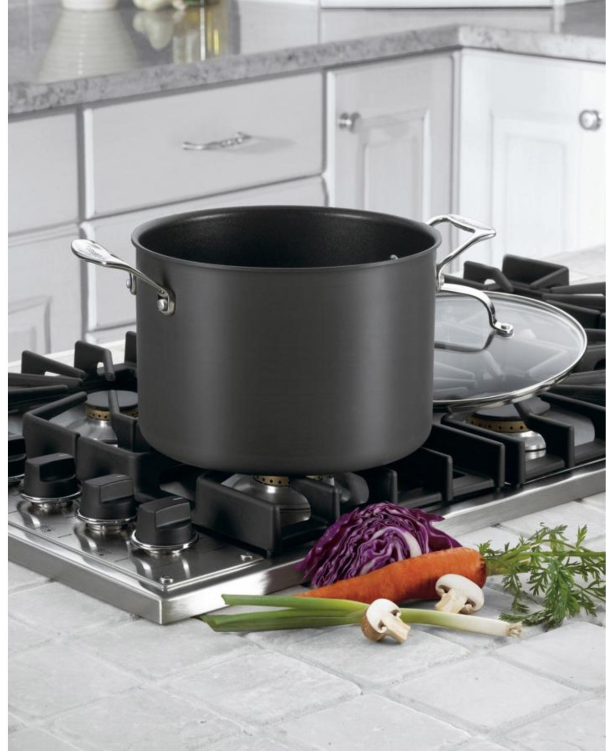 Cuisinart Chefs Classic Hard Anodized -Qt. Stockpot w/ Cover