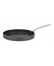 Chefs Classic Hard Anodized 12" Round Grill Pan