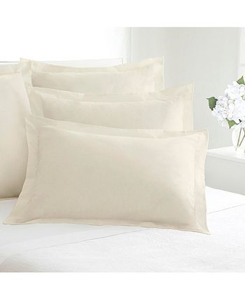 Fresh Ideas - Poplin Tailored Pillow Euro Sham
