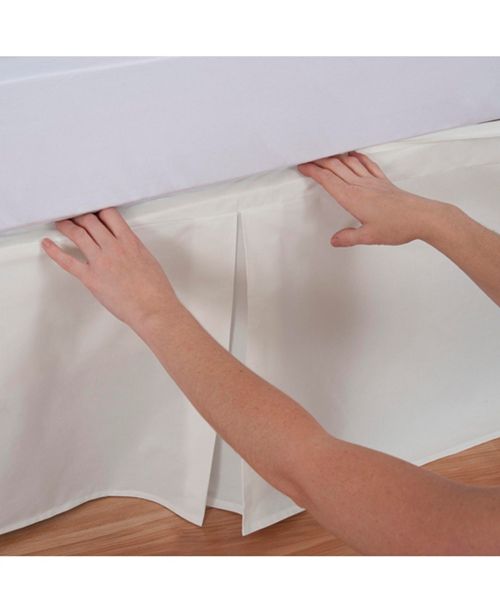 Magic Skirt Tailored Queen Bed Skirt & Reviews Sheets & Pillowcases