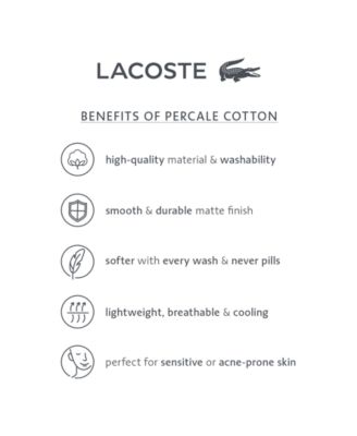 Lacoste Home Printed Cotton Percale Sheet Sets In Multi