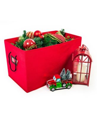 Multi Use Christmas Decoration Storage Box