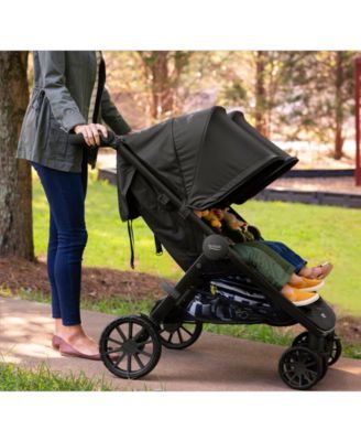 b lively double stroller