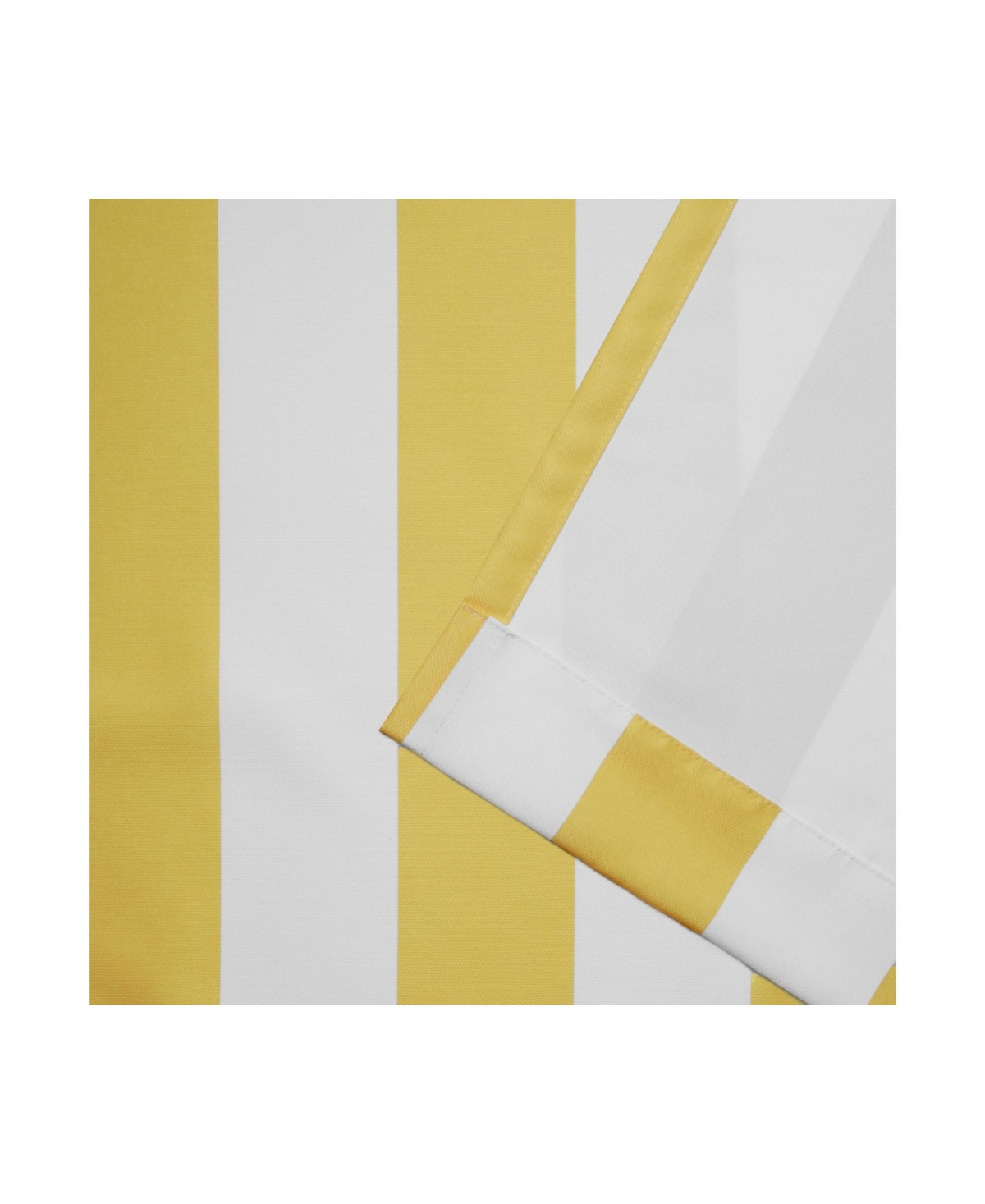 Exclusive Home Canopy Stripe Indoor/Outdoor Grommet Top Curtain Panel Pair, 54