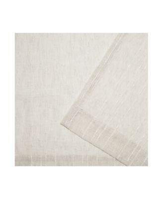 Itaji Sheer Rod Pocket Top Curtain Panel Pair, 54" x 84"