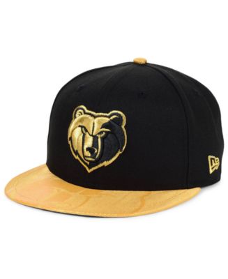 New Era Memphis Grizzlies Gold Viz 9FIFTY Cap - Macy's