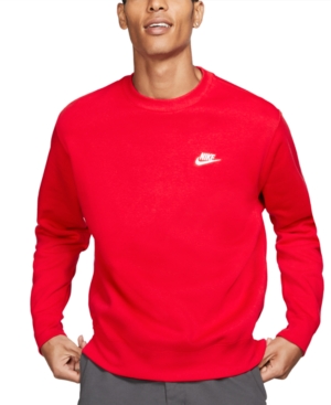 Nike Men's Club Fleece Crew Sweatshirt