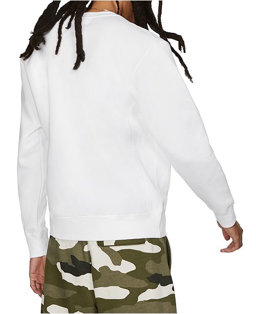 lfc nike air max mens grey fleece crew