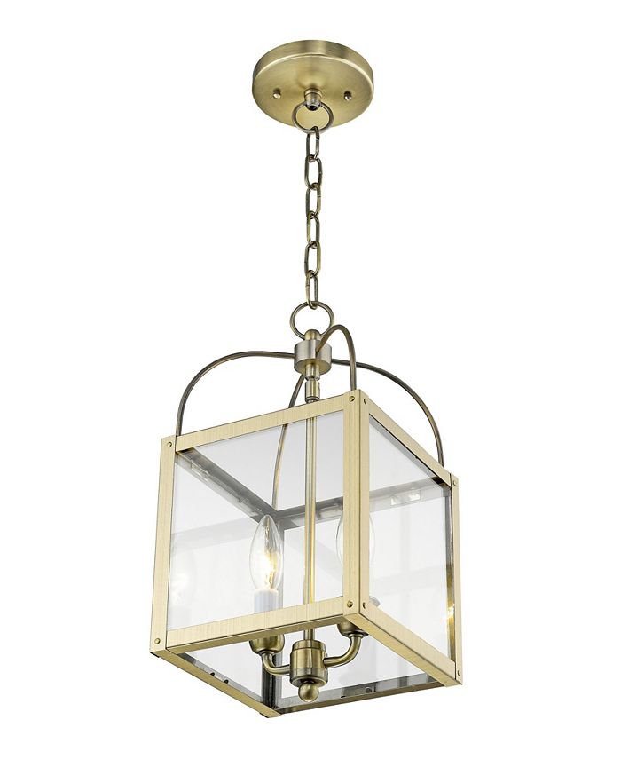 Livex - Milford 2-Light Convertible Mini Pendant/Ceiling Mount