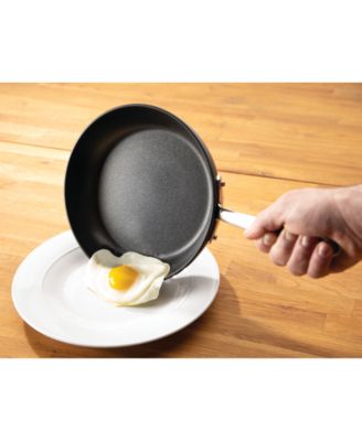 Essentials Hard Anodized Nonstick Cookware Set, 2-piece Fry Pan Set