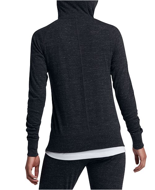 Nike Gym Vintage FullZip Hoodie & Reviews Tops Women Macy's
