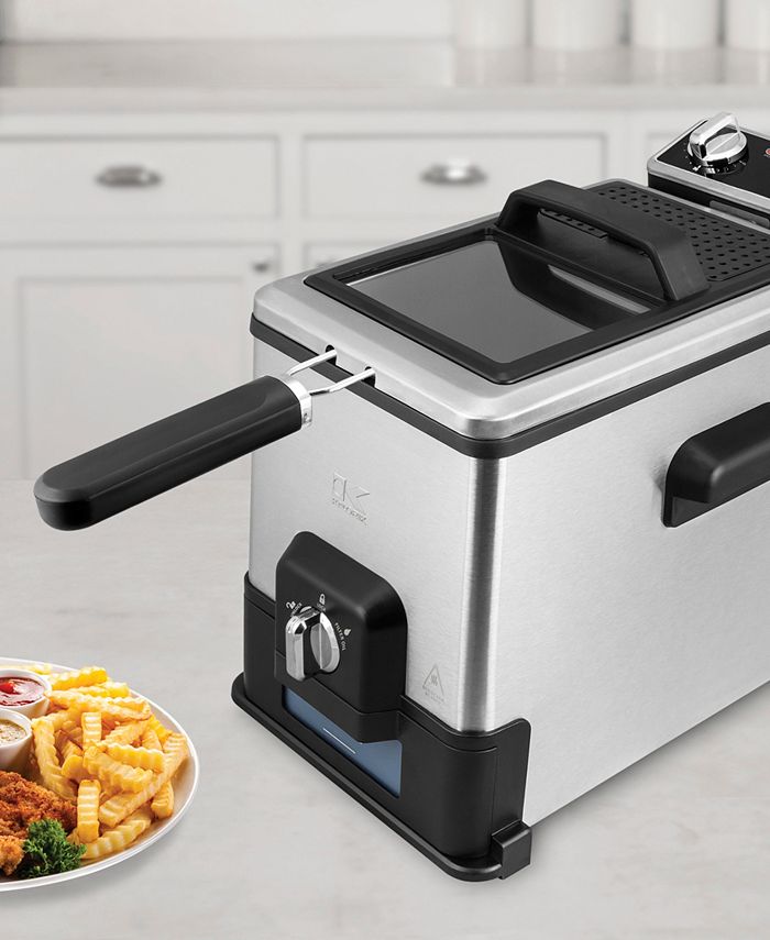 Kalorik 4.0L. XL Deep Fryer with Oil filtration system Macy's