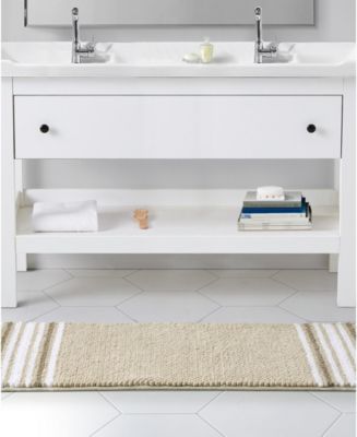 VCNY Home Aiden Jacquard Bath Rug Collection - Macy's