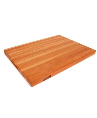 John Boos - Cherry Wood 24" x 18"  Reversible Edge Grain Cutting Board