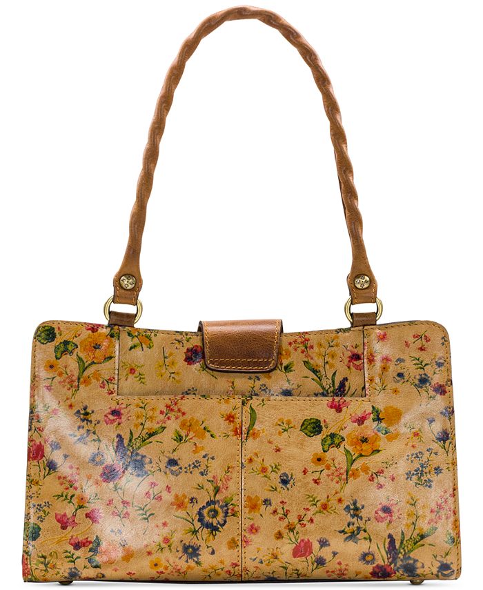 Patricia Nash Prairie Rose Rienzo Leather Satchel Macy's