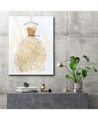 Ball Gown I 20" x 24" Gallery-Wrapped Canvas Wall Art