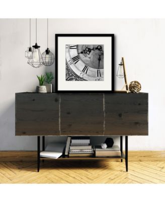 Clockwork II 16" x 16" Framed and Matted Art