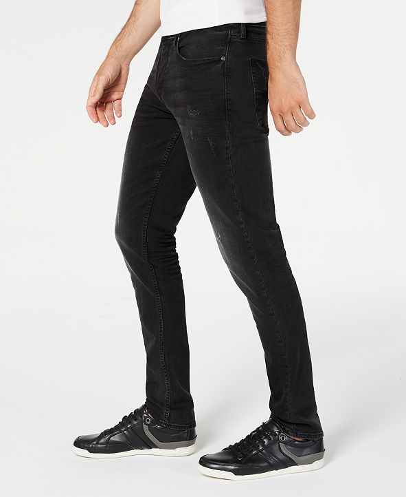 GUESS Men's Slim-Fit Black Jeans & Reviews - Jeans - Men - Macy's