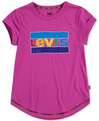 Levi's - Little Girls Logo-Print Crayola T-Shirt