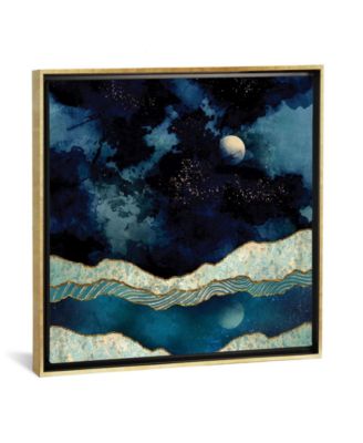 Indigo Sky by Spacefrog Designs Gallery-Wrapped Canvas Print - 37" x 37" x 0.75"