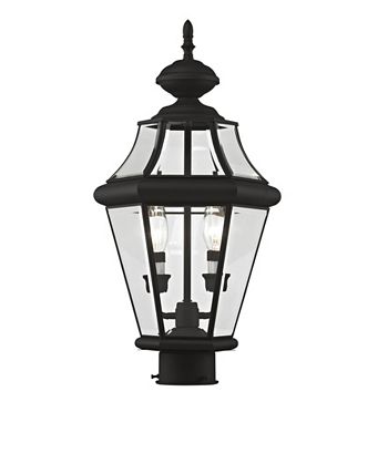 Livex - Georgetown 2-Light Outdoor Post Lantern