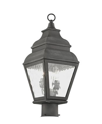 Livex - Exeter 2-Light Outdoor Post Lantern