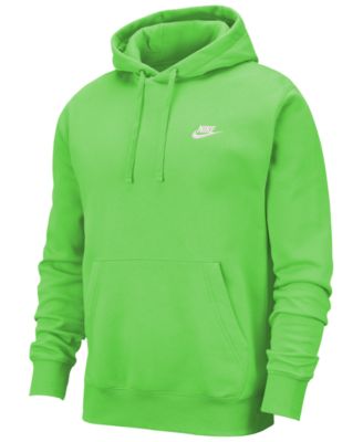 nike hoodie mens green