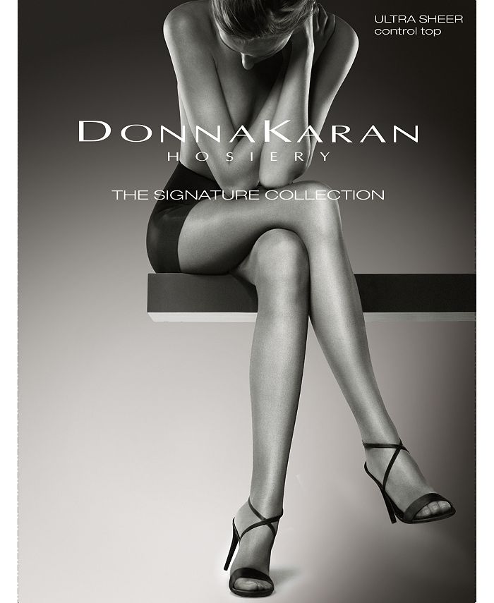 DONNA KARAN Opaque Coverage High Waist Pantyhose Style-412HI – Elegant Up