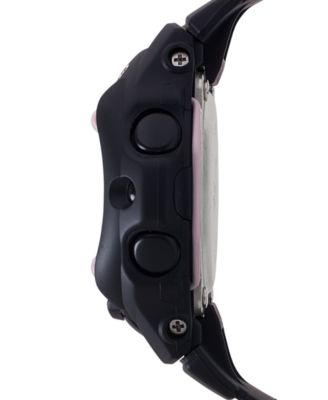 Women's Digital Black Resin Strap Watch 42.6mm