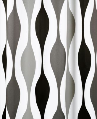 Lush Decor Mid Century Geo Room Darkening Window Curtain Panels Pair 52"W x 84"L - Curtains for Living Room - Vintage Drapes