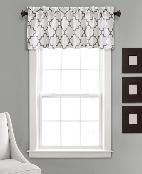 Lush Decor Bellagio 18 X 52 Geometric Print Valance Reviews