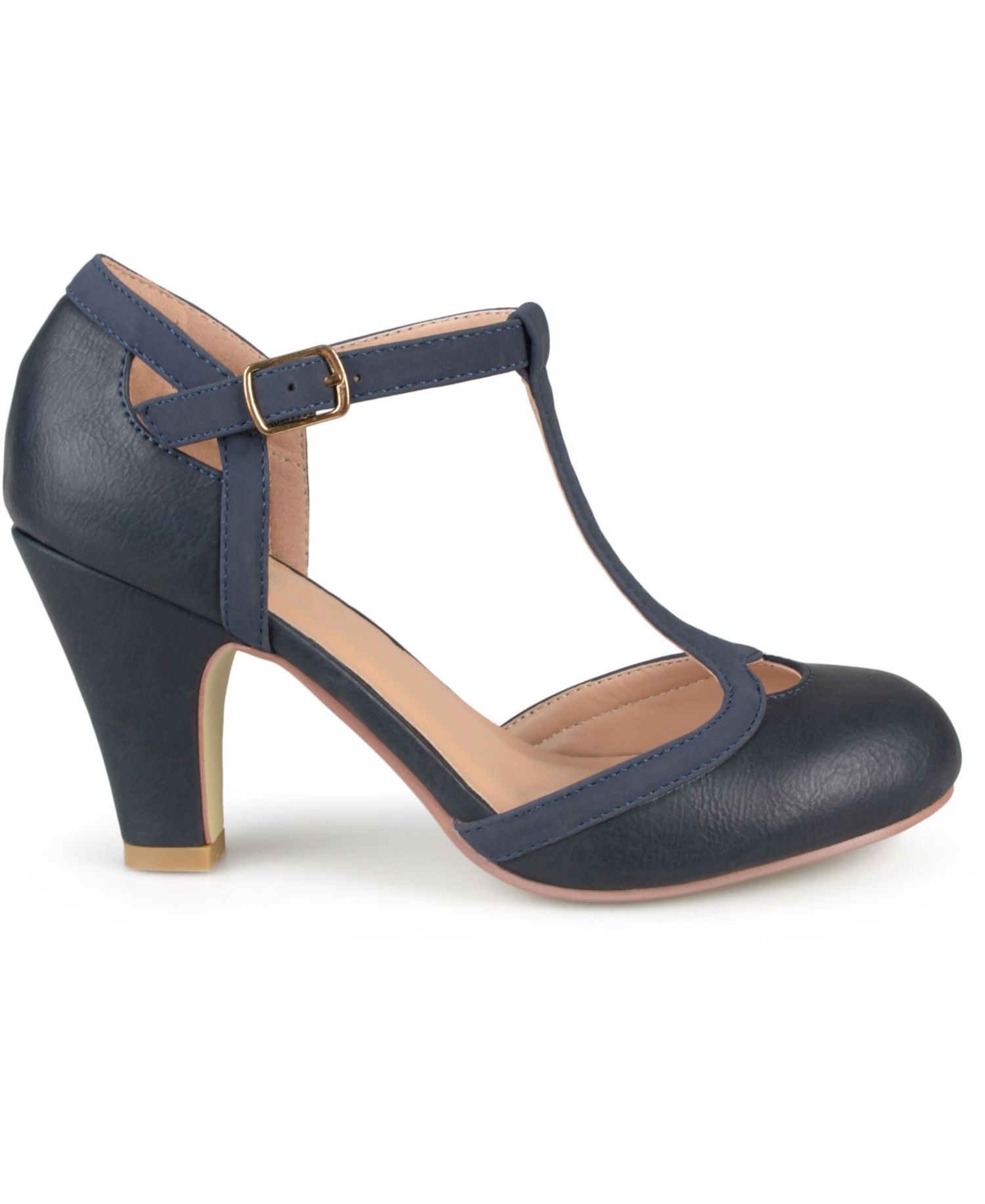 Women's Olina Regular and Wide Width Buckle Pumps