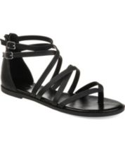 Black gladiator shoes store