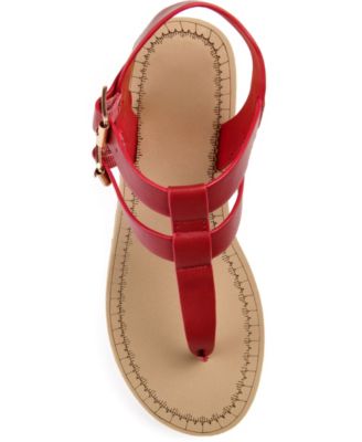 Women's Bianca Double Buckle Platform Wedge Sandals