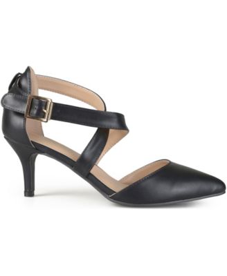 Women's Riva Crisscross Strap Pointed Toe Pumps