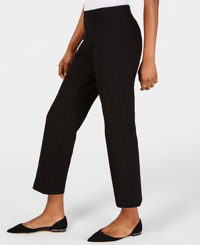 Eileen Fisher Flared Ankle Pants, Regular & Petite - Macy's