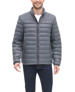 Tommy Hilfiger Men's Down Quilted Packable Puffer Jacket