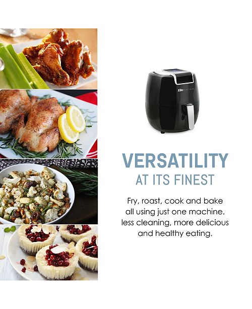 Elite by MaxiMatic Elite Platinum 5.6 Quart Digital Air Fryer