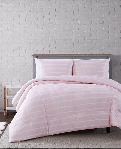 Truly Soft Maddow Stripe Full Queen Comforter Set Reviews