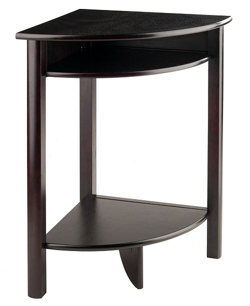 Winsome Liso Corner Table Cube Storage And Shelf Reviews