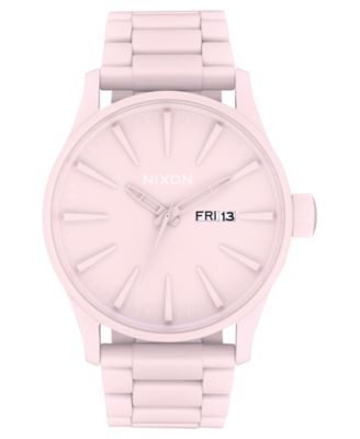 Nixon - Men's Sentry Stainless Steel Bracelet Watch 42mm