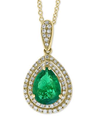 macys effy emerald necklace