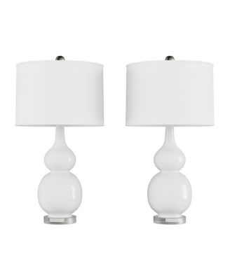 Lavish Home Table Lamps - Set Of 2 - Macy's