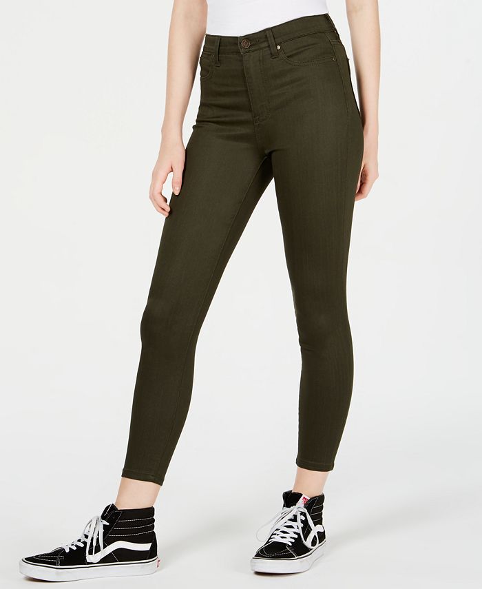 celebrity pink high rise ankle skinny