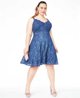 macy's trendy plus size dresses