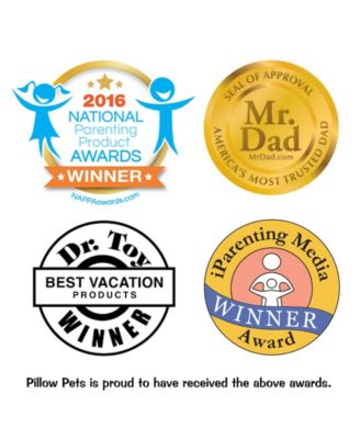 Pillow Pets Signature Jumboz Wild Fox Oversized Stuffed Animal Plush Toy