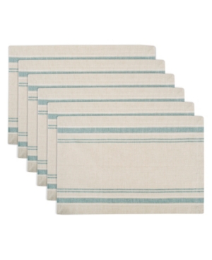 Chambray French Stripe Placemat Set of 6